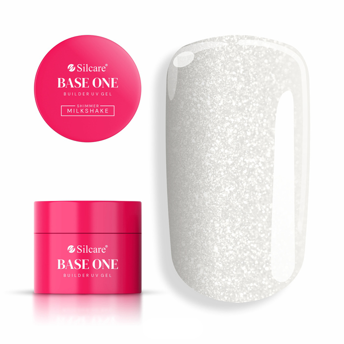 Gel UV Base One Shimmer Milkshake 100 g