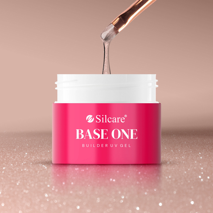 Gel UV Base One Shimmer Peach 15 g