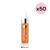 Olio per unghie e cuticole con una pipetta The Garden of Colour Mango Orange 15 ml (50 pezzi)