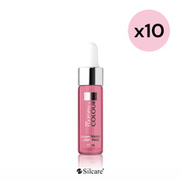 Olio per unghie e cuticole con una pipetta The Garden of Colour Raspberry Light Pink 15 ml (10 pezzi)