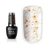 Top Coat con particelle D.O.T. Orange 9 ml