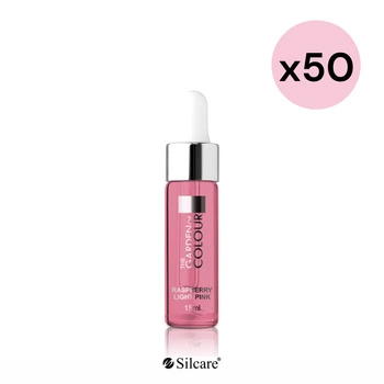 Olio per unghie e cuticole con una pipetta The Garden of Colour Raspberry Light Pink 15 ml (50 pezzi)