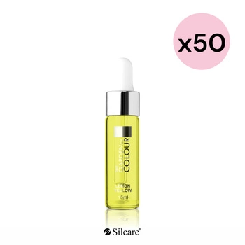 Olio per unghie e cuticole con una pipetta The Garden of Colour Lemon Yellow 15 ml (50 pezzi)