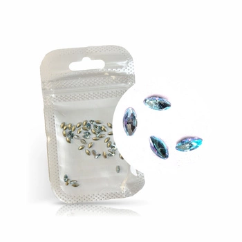 Mini strass Horse Eye Blu