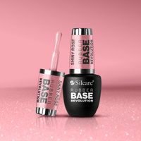 Baza kauczukowa Rubber Base Revolution Shiny Rose 9 ml