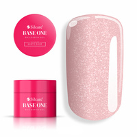 Żel UV Base One Shimmer Misty Rose 15 g