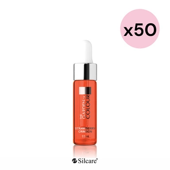 Oliwka do paznokci i skórek The Garden of Colour z pipetą Strawberry Crimson 15 ml (50 szt.)