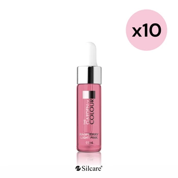 Oliwka do paznokci i skórek The Garden of Colour z pipetą Raspberry Light Pink 15 ml (10 szt.)